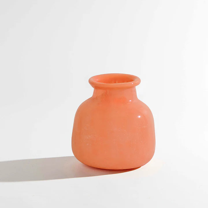 Byron Vase Round - Orange